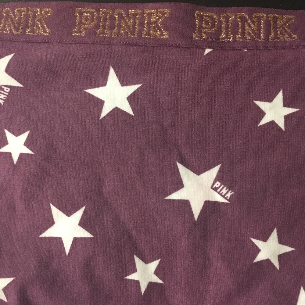 Victoria’s Secret Pink “Stars” Logo Boyshorts NWT - Picture 5 of 6
